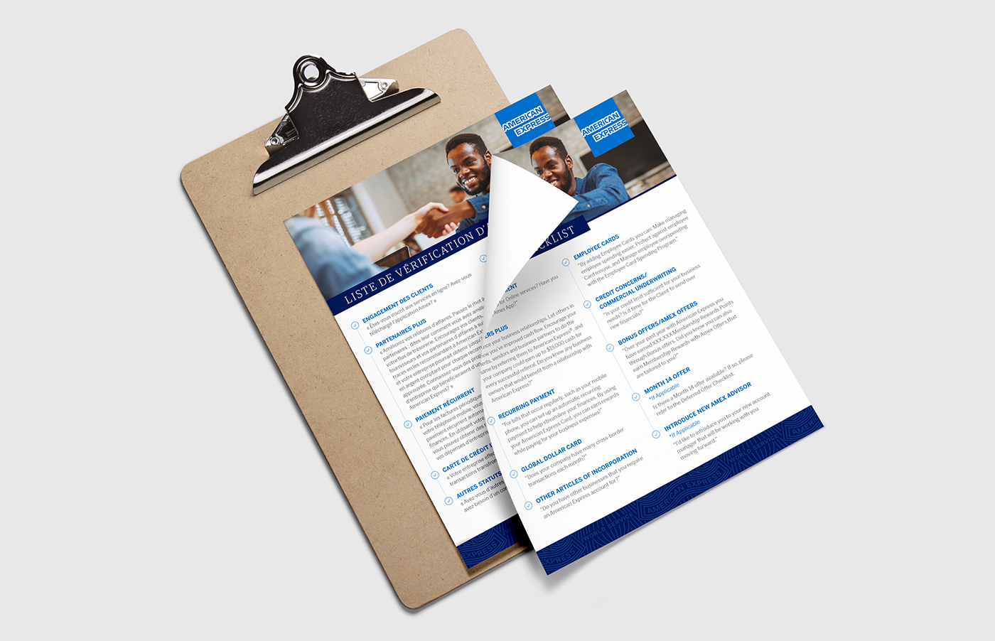 American Express Checklist