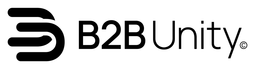 Black B2B Unity Logo